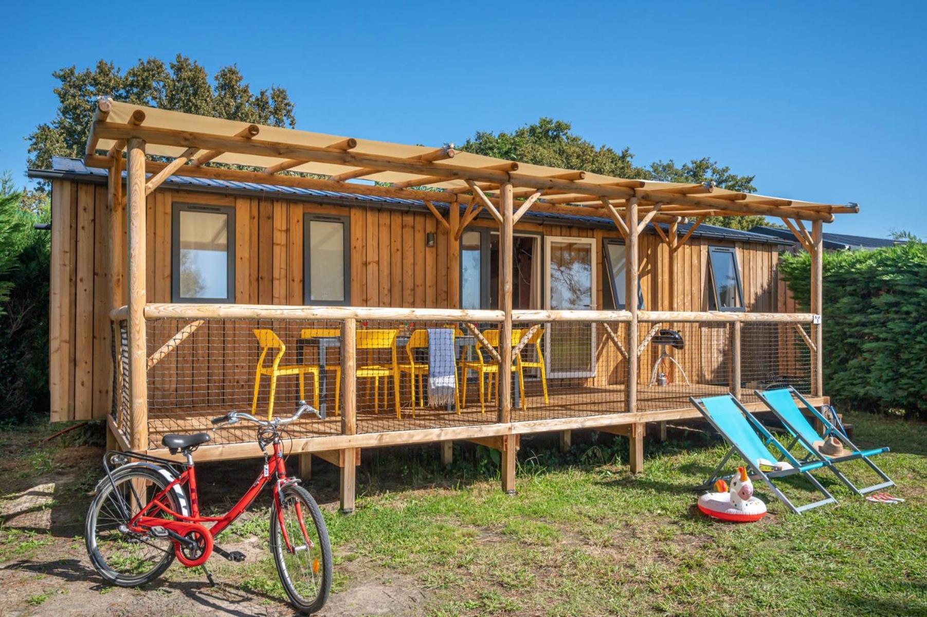 Hotel Le Camping Grand Cerf Gimouille Exteriér fotografie